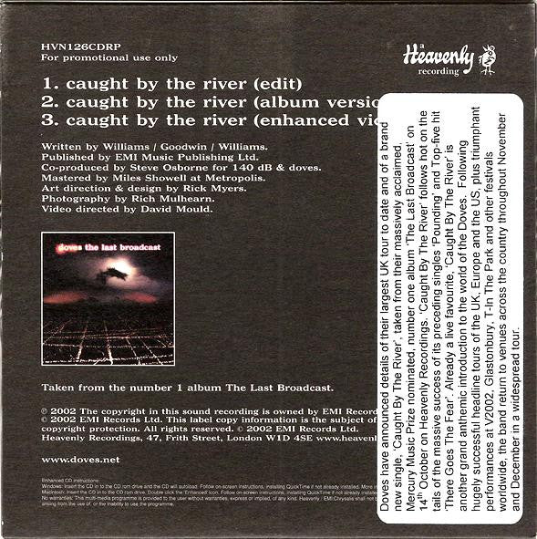 Doves : Caught By The River (CD, Single, Enh, Promo)