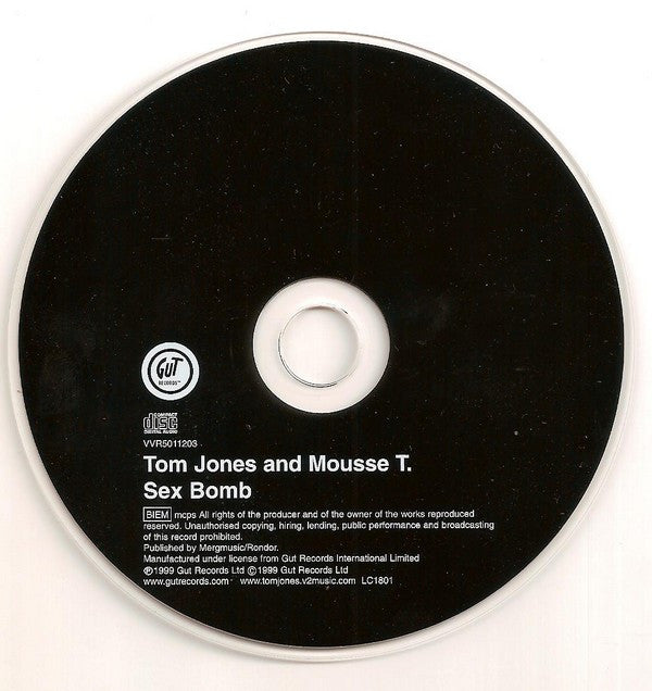 Tom Jones And Mousse T. : Sex Bomb (CD, Single)