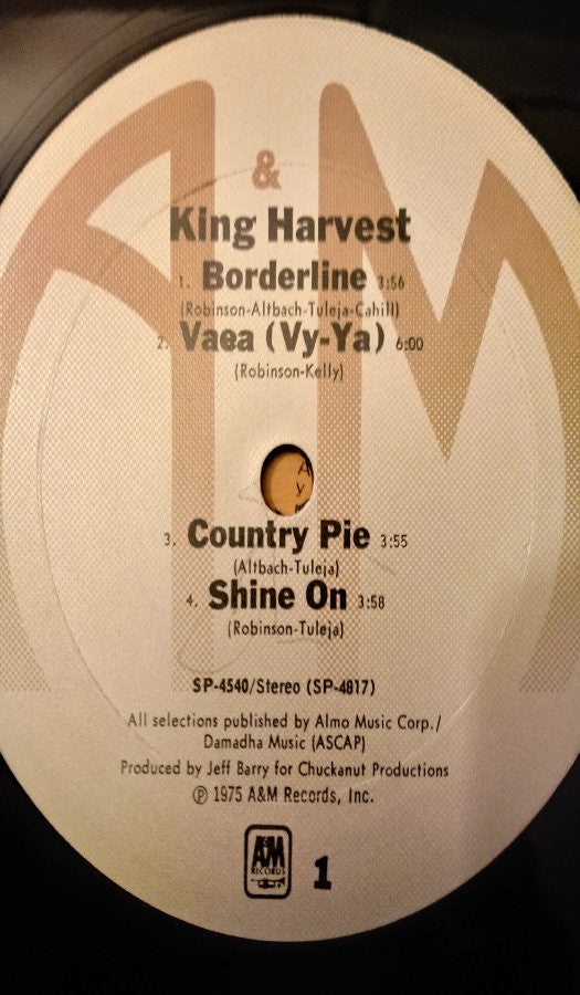 King Harvest : King Harvest (LP, Album)