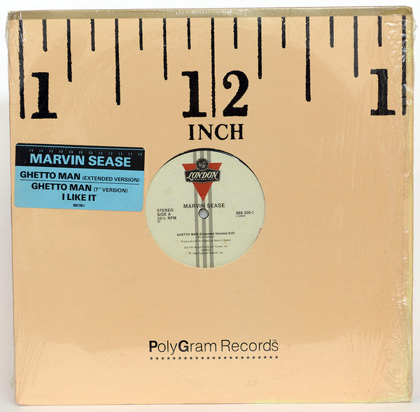 Marvin Sease : Ghetto Man (12")