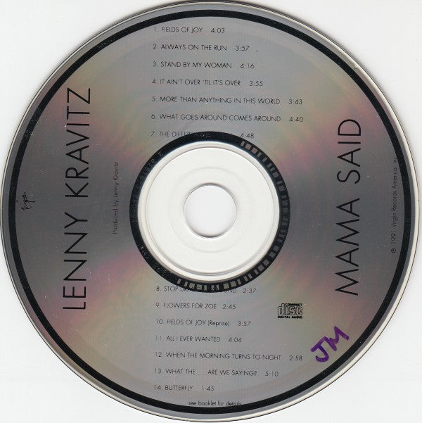 Lenny Kravitz : Mama Said (CD, Album)