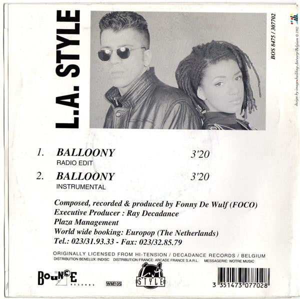 L.A. Style : Balloony (7")