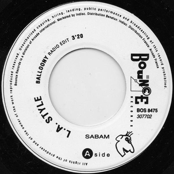L.A. Style : Balloony (7")