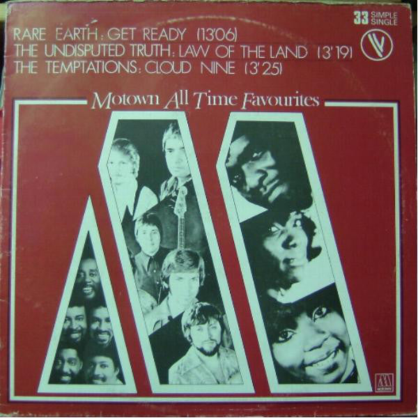 Rare Earth / The Undisputed Truth / The Temptations : Get Ready / Law Of The Land / Cloud Nine (12", Single, P/Mixed)