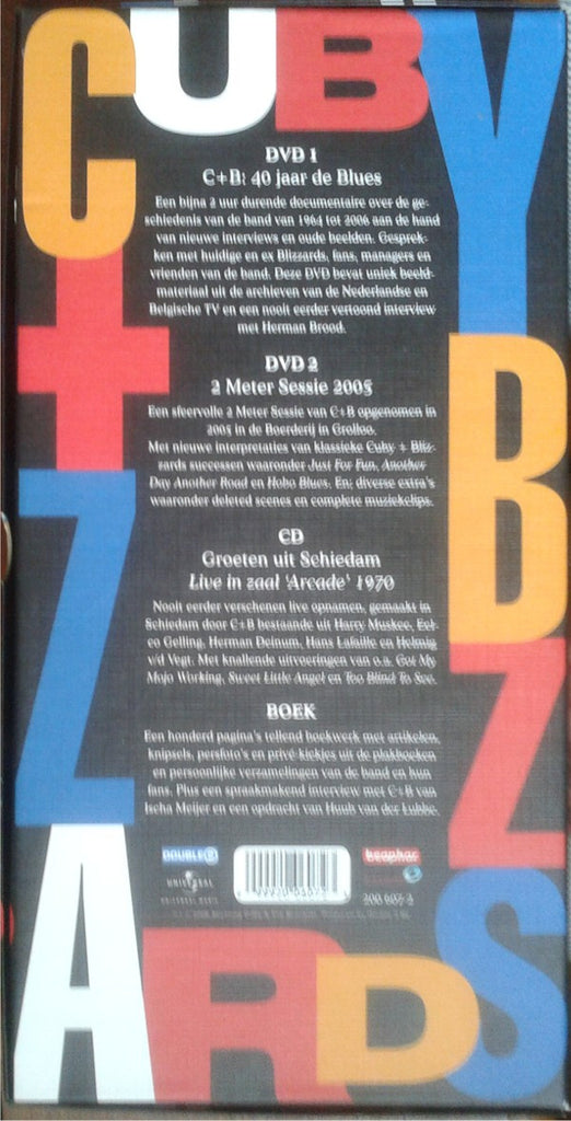 Cuby + Blizzards : 40 Jaar De Blues (Box, Album, Comp, Dlx, Lon + CD, Album + 2xDVD-V, )