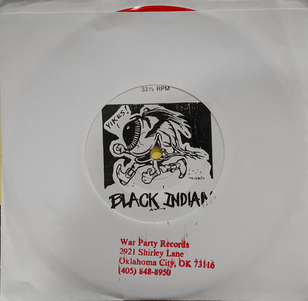Black Indian (2) : Biker Woman (7", Single, Red)