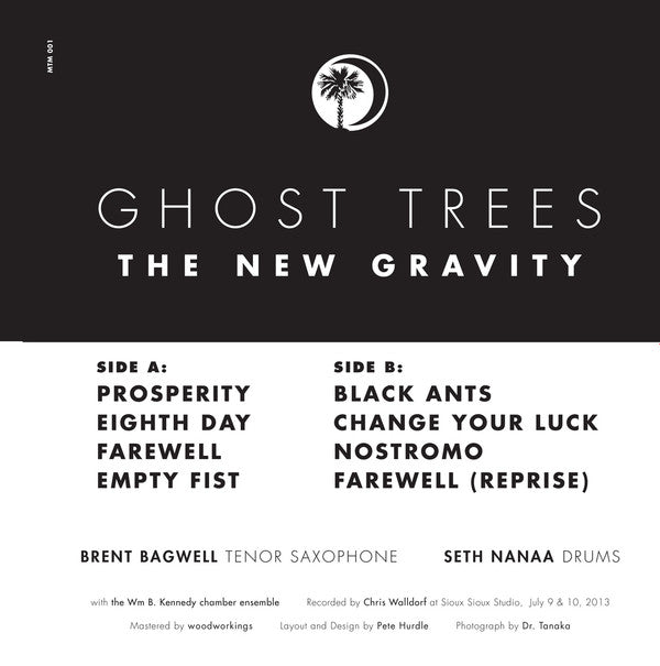 Ghost Trees : The New Gravity (LP, Album, Cle)