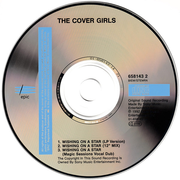 The Cover Girls : Wishing On A Star (CD, Maxi)