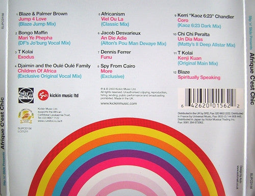 Various : Afrique C'est Chic (CD, Mixed)