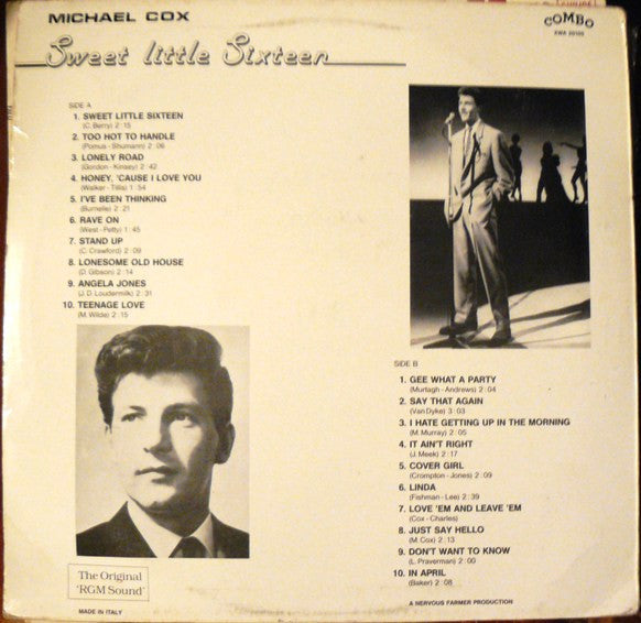 Michael Cox (2) : Sweet Little Sixteen (LP, Comp)