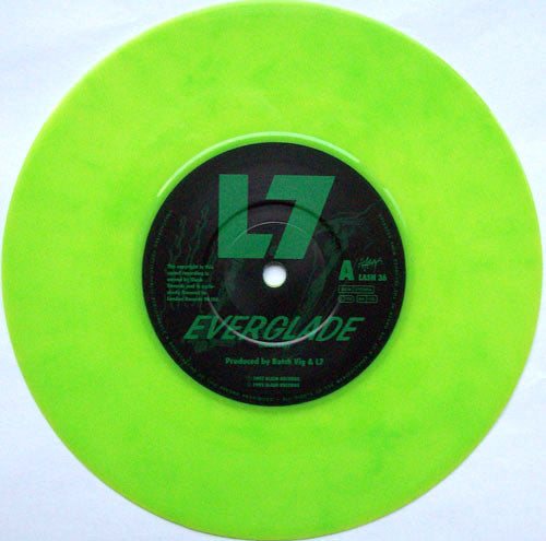 L7 : Everglade (7", Single, Num, S/Edition, Pap)