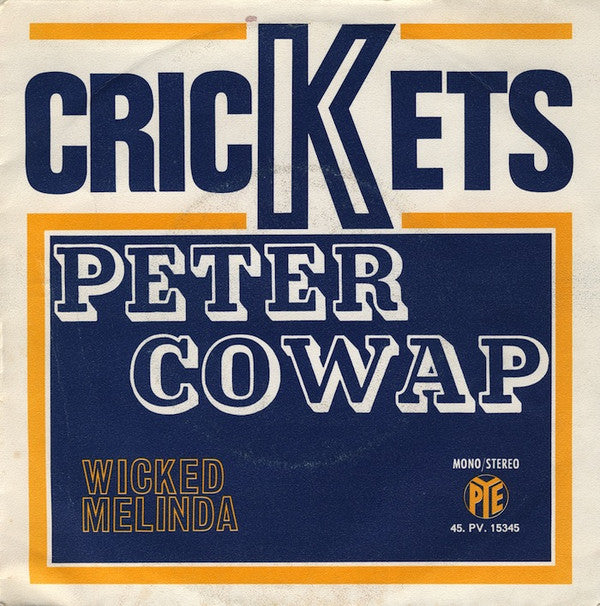 Peter Cowap : Crickets (7", Single)