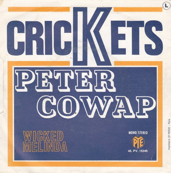 Peter Cowap : Crickets (7", Single)