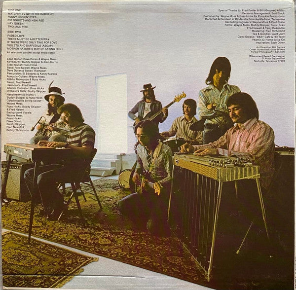 Barefoot Jerry : Watchin' TV (LP, Album, RE, Ter)