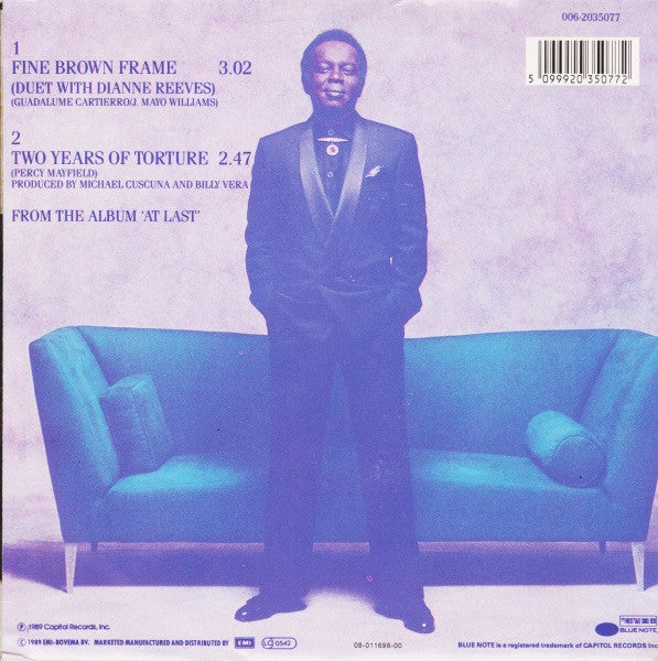 Lou Rawls & Dianne Reeves : Fine Brown Frame (7", Single)