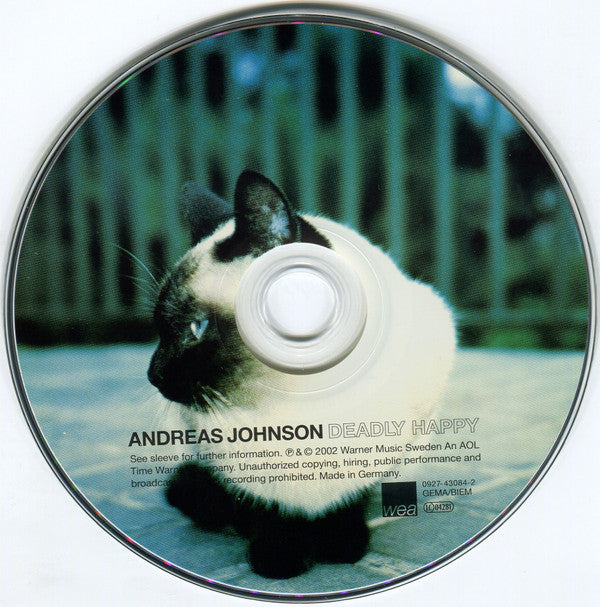 Andreas Johnson : Deadly Happy (CD, Album)