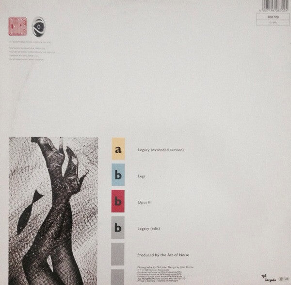The Art Of Noise : Legacy (12", Maxi)