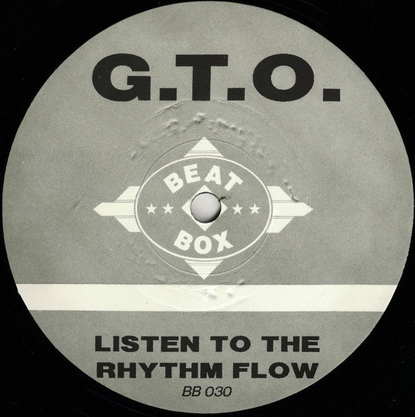 GTO : Listen To The Rhythm Flow / The Bullfrog (12")