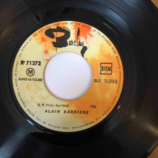 Alain Barrière : V (7", EP)