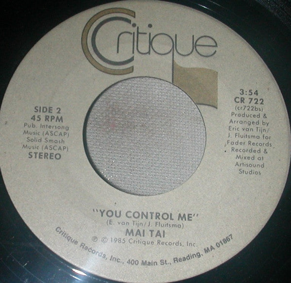 Mai Tai : Female Intuition (7")