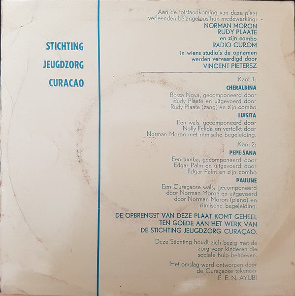 Norman Moron, Rudy Plaate, Edgar Palm : Jeugdzorg Curacao (7", EP)