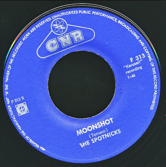 The Spotnicks : Hava Nagila / Moonshot (7", Single)