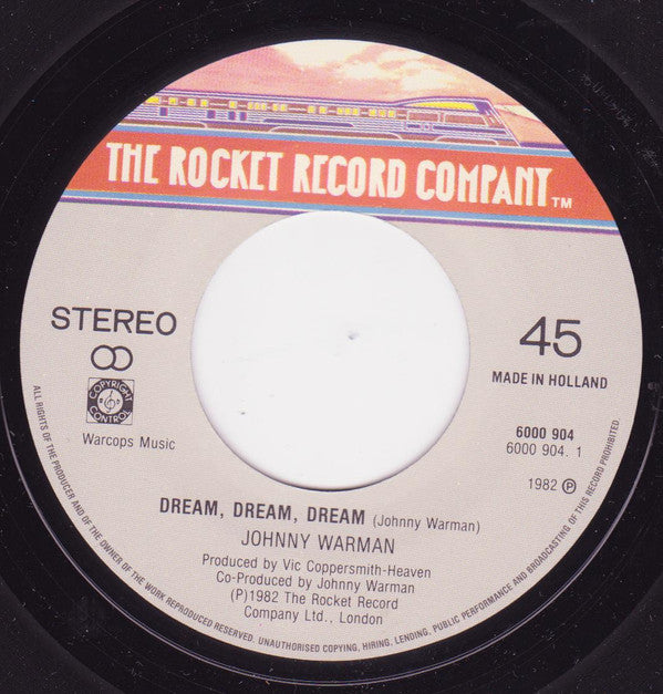 Johnny Warman : Dream, Dream, Dream (7", Single)