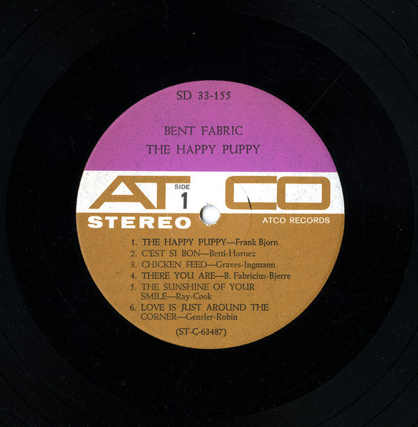 Bent Fabric : The Happy Puppy (LP, Album)
