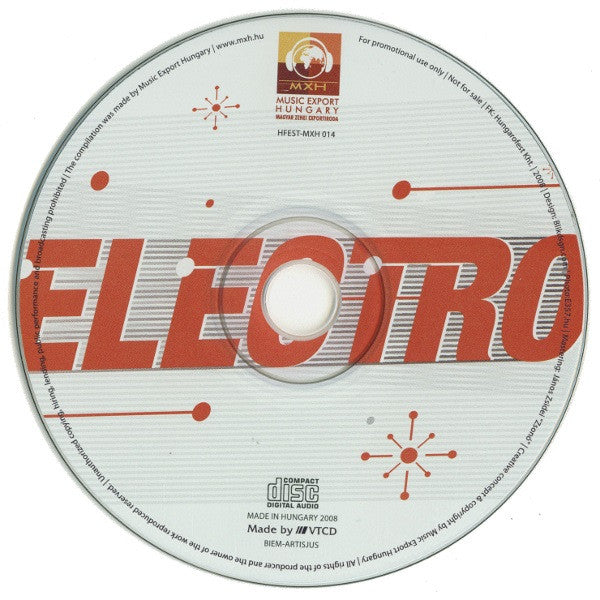 Various : Hungry For Hungary? 2008 - 2009 | Electro (CD, Comp, Promo, Car)