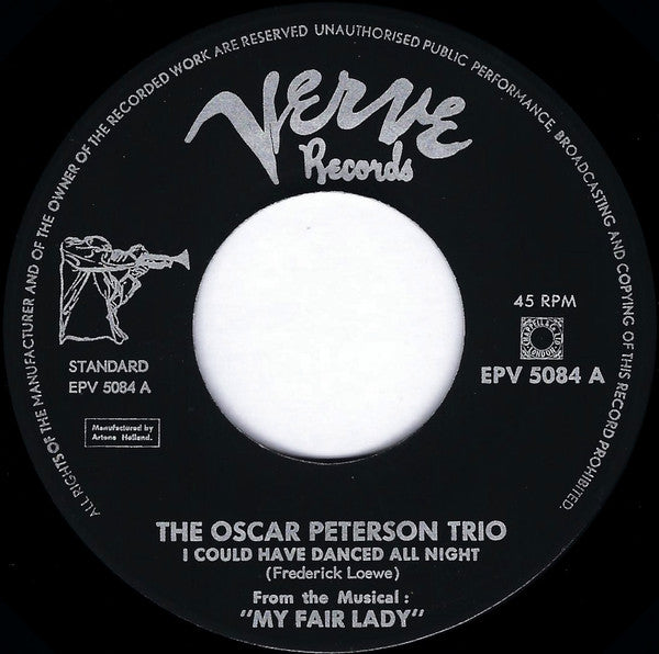 The Oscar Peterson Trio : My Fair Lady Vol. 2 (7", EP, Mono)