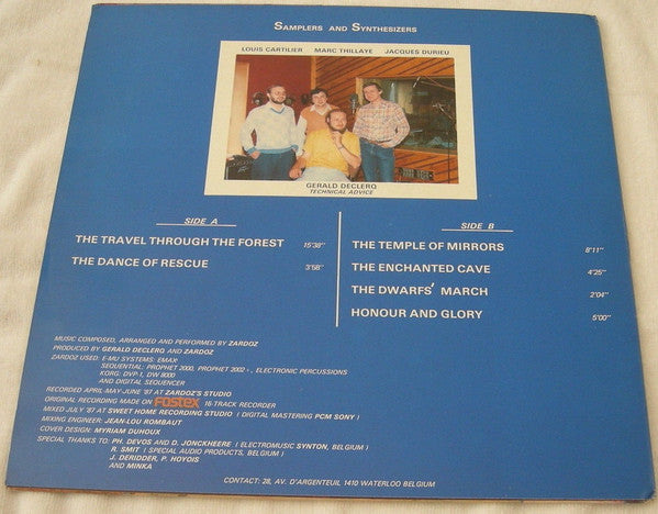 Zardoz : Adventure Games (LP, Album, Ltd, 299)