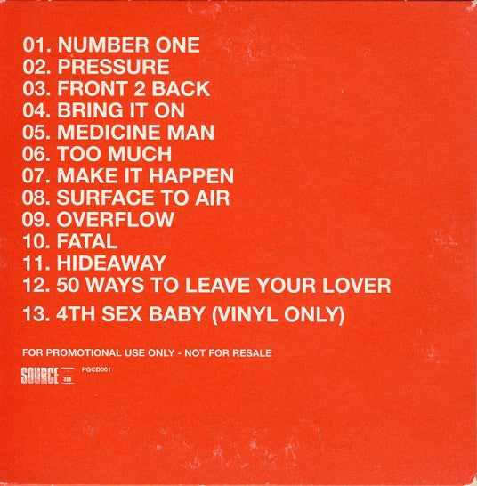 Playgroup : Playgroup (CD, Promo)