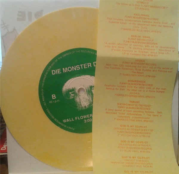 Die Monster Die : Barknuckle (7", Yel)