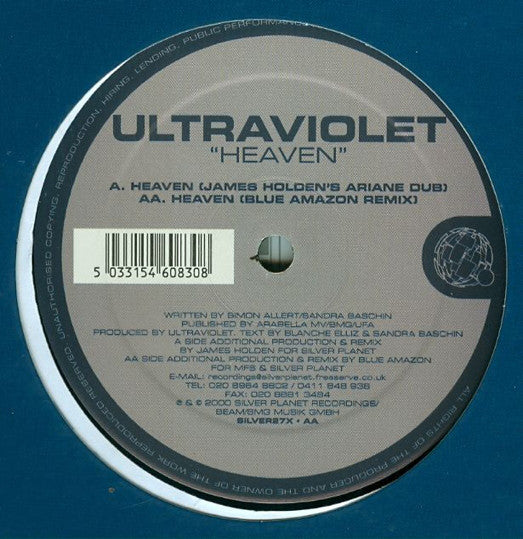 Ultraviolet* : Heaven (12")
