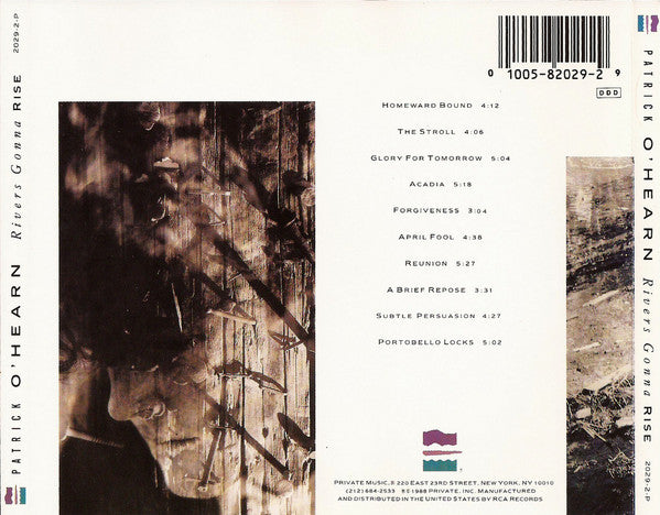 Patrick O'Hearn : Rivers Gonna Rise (CD, Album)