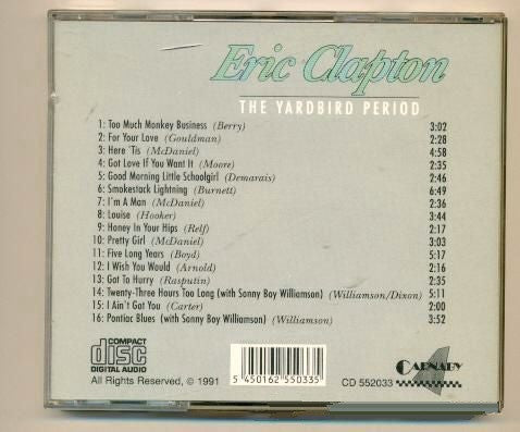 Eric Clapton : The Yardbird Period (CD, Comp)