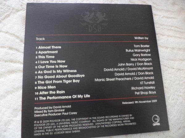 Shirley Bassey : The Performance (CDr, Album, Copy Prot., Promo)