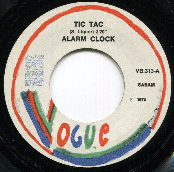 Alarm Clock : Tic Tac / Sunday Night (7")