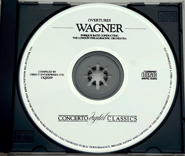 Richard Wagner - Enrique Batiz, London Philharmonic Orchestra, Orquesta Sinfonica Del Estado De Mexico : Overtures (CD, Comp)