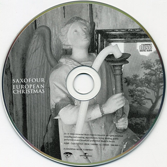 Saxofour, Maria João : European Christmas (CD, Album)