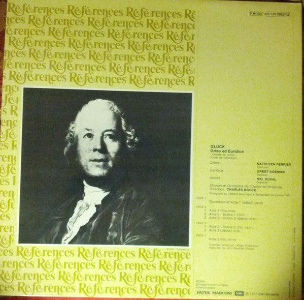Christoph Willibald Gluck, Kathleen Ferrier, Greet Koeman, Nel Duval, Charles Bruck : Orfeo Ed Euridice (2xLP, Mono)