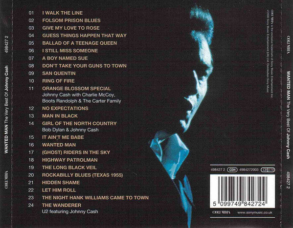 Johnny Cash : Wanted Man (The Very Best Of Johnny Cash) (CD, Comp)