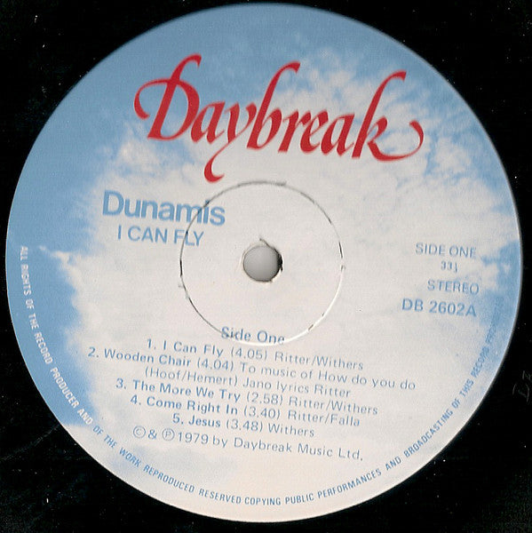 Dunamis (5) : I Can Fly (LP, Album)