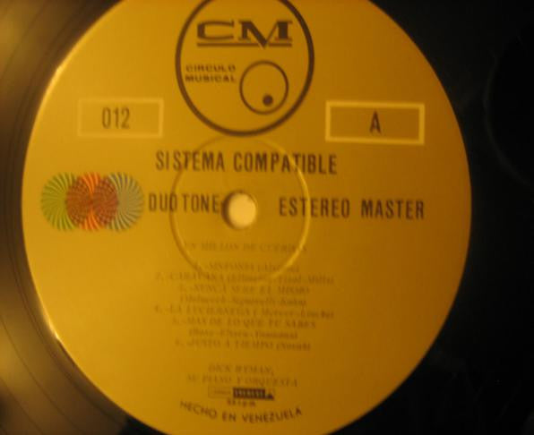 Dick Hyman , Su Piano Y Dick Hyman And His Orchestra : Un Millón De Cuerdas (LP, Ltd)