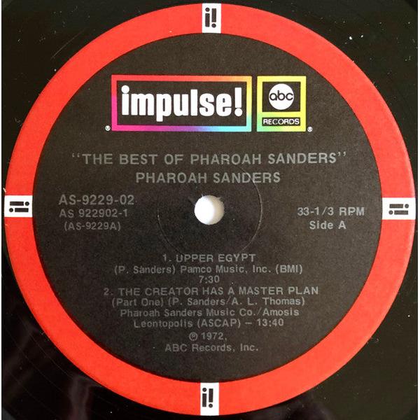 Pharoah Sanders : The Best Of Pharoah Sanders (2xLP, Comp, Ind)