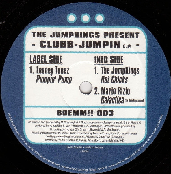 Various : Clubb-Jumpin' E.P. (12")