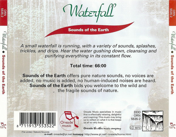 David Sun (2) : Waterfall (CD, Album, RE)