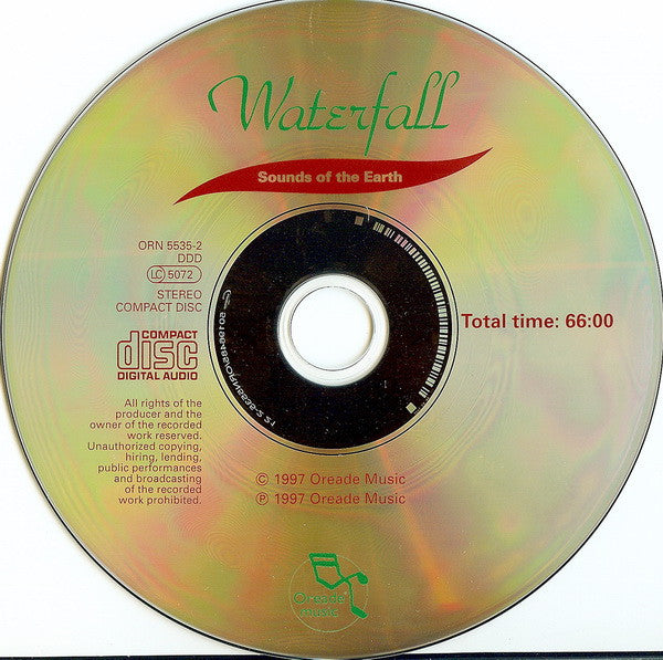 David Sun (2) : Waterfall (CD, Album, RE)