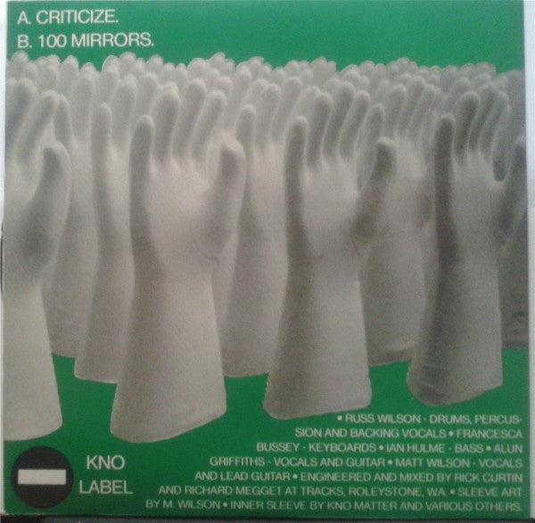 Kno Matter : Criticize (7", Single)
