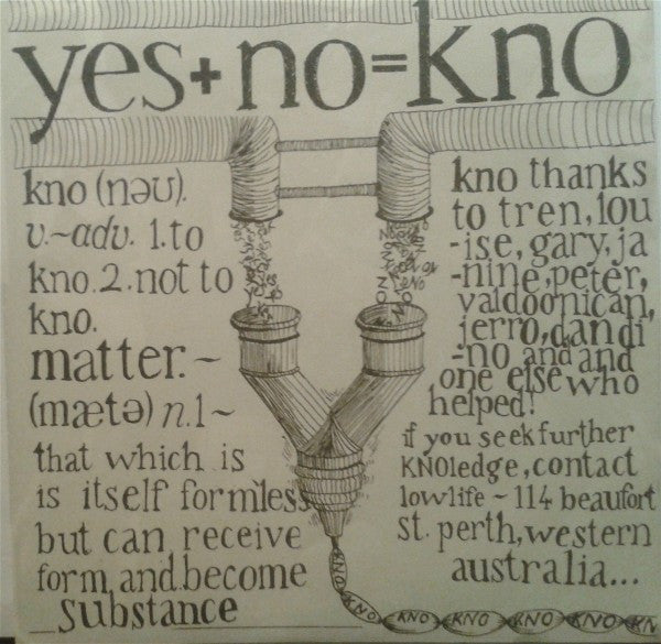 Kno Matter : Criticize (7", Single)